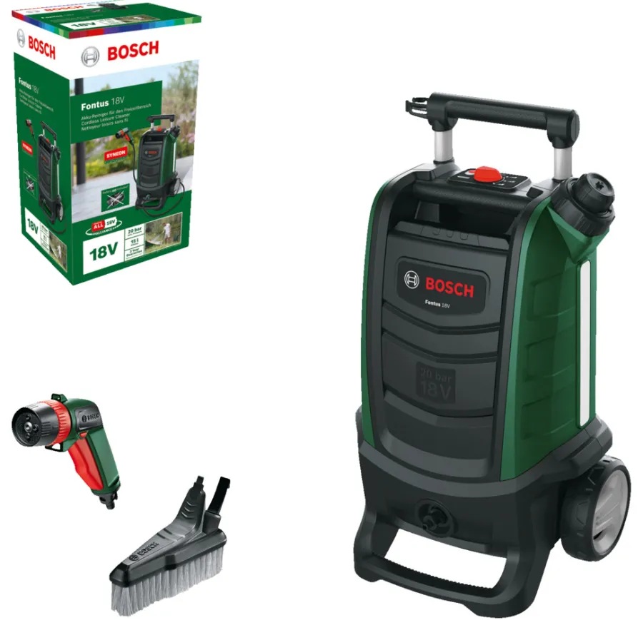 Bosch Højtryksrensere|Fontus 18 V højtryksrenser