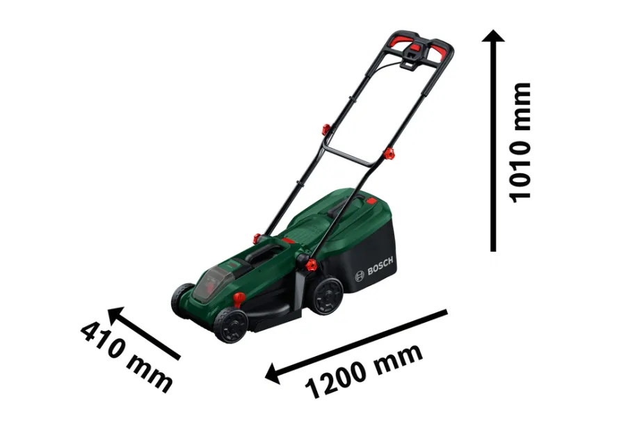 Bosch Plæneklippere|Rotak 18V-32 akku plæneklipper 4,0 Ah