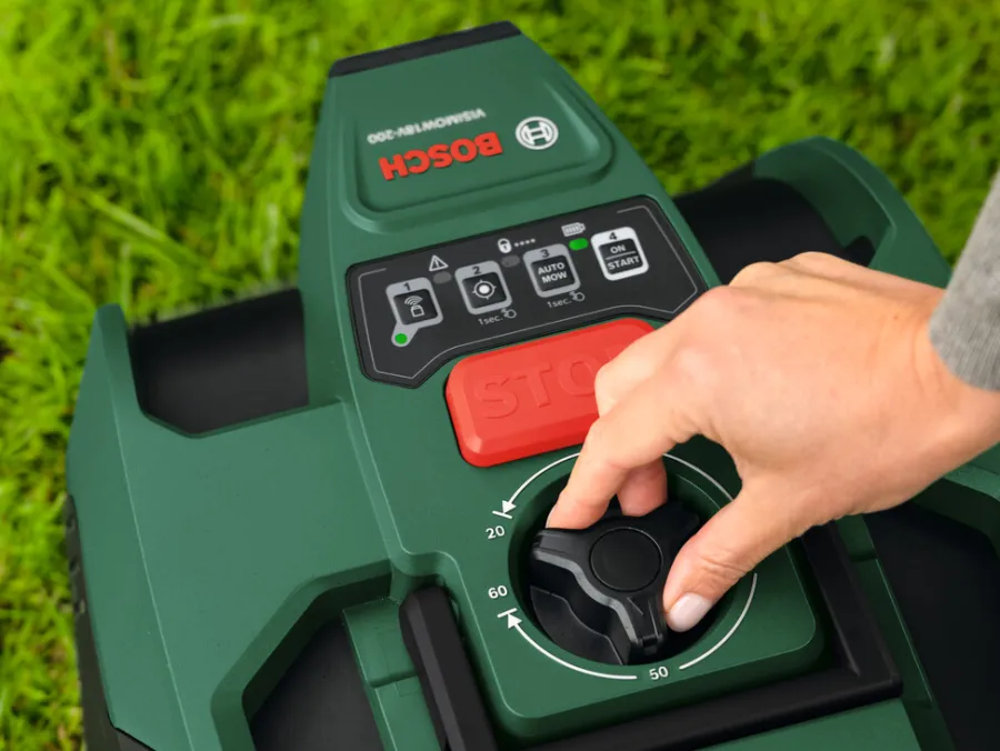 Bosch Robotplæneklippere Og Tilbehør|Visimow18V-200 robotplæneklipper 5,0 Ah