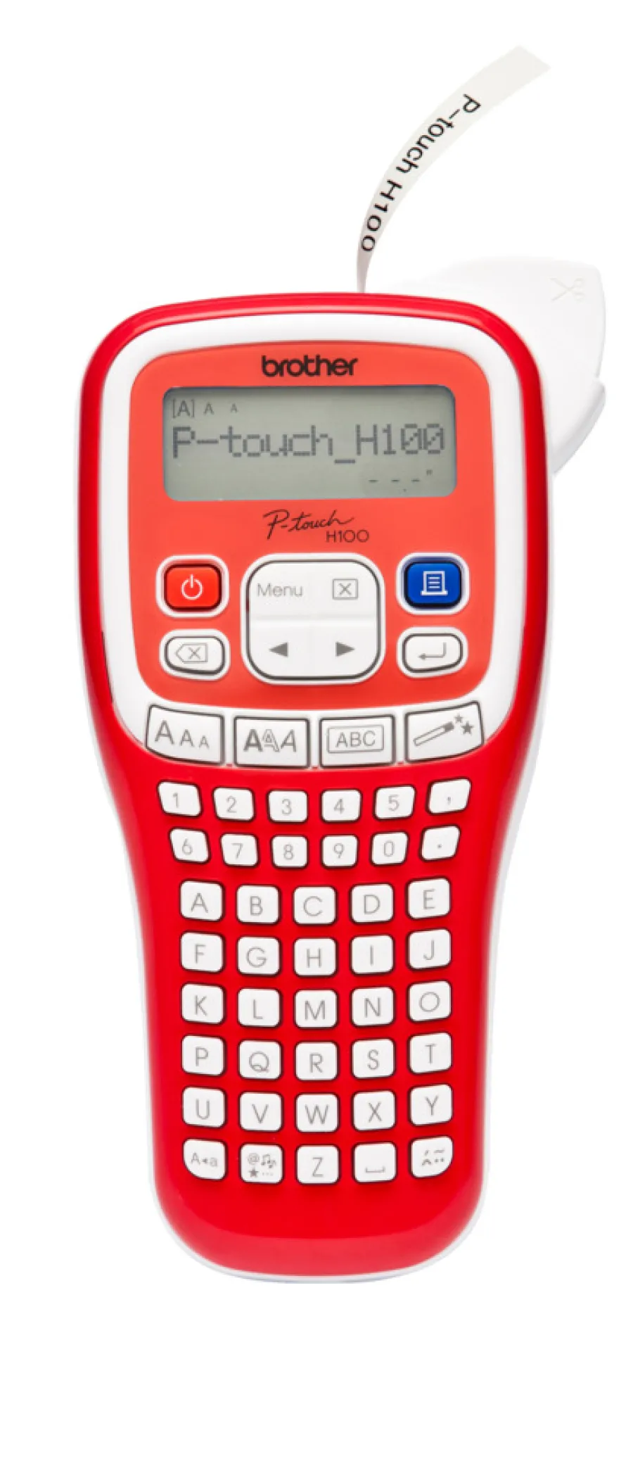 Brother Små Elmaskiner|P-touch labelprinter rød