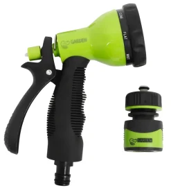 Garden® Koblinger & Sprøjtepistoler|Brusepistol med 8 sprayfunktioner 1/2" -