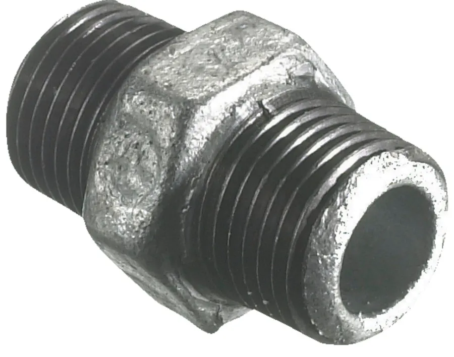 Galvaniserede|Brystnippel galvaniseret 3/4"