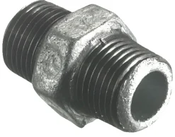 Galvaniserede|Brystnippel galvaniseret 1/2"