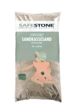 Safestone by ZURFACE Sand & Grus|Certificeret sandkassesand 15 liter - Safestone
