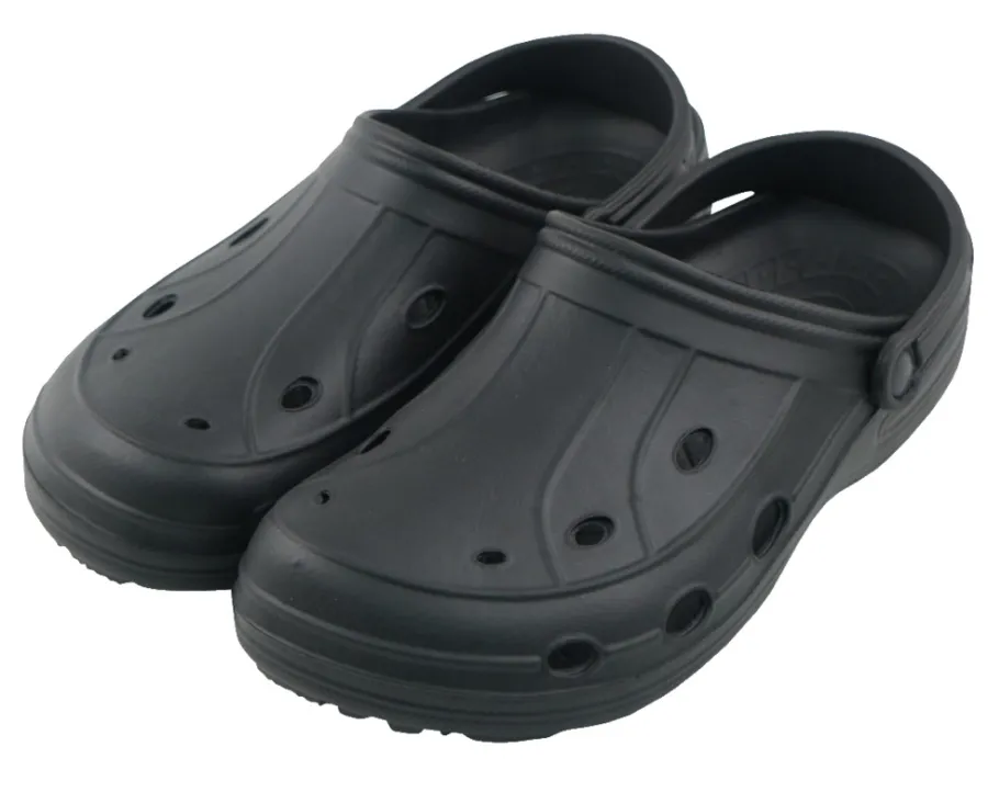 Træsko & Fodtøj|Clogs herre str. 45 Sort