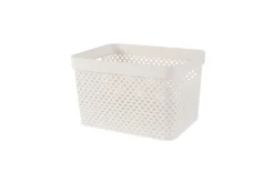 Curver Opbevaringskasser|Pure opbevaringskurv 17 liter Hvid