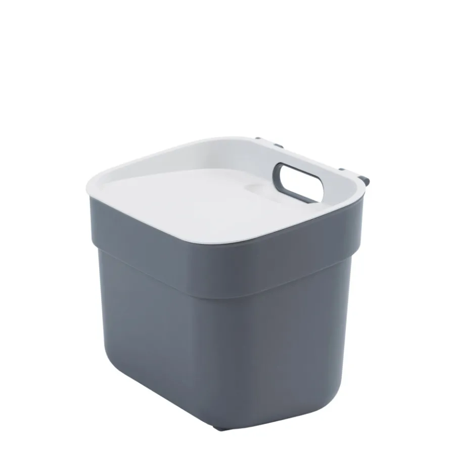 Curver Skraldespande|Affaldssortering|Ready to Collect affaldsspand 5 liter Grå