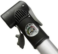 BikeZone® Cykelreparation & Lappegrej|Cykelpumpe mini m/manometer -