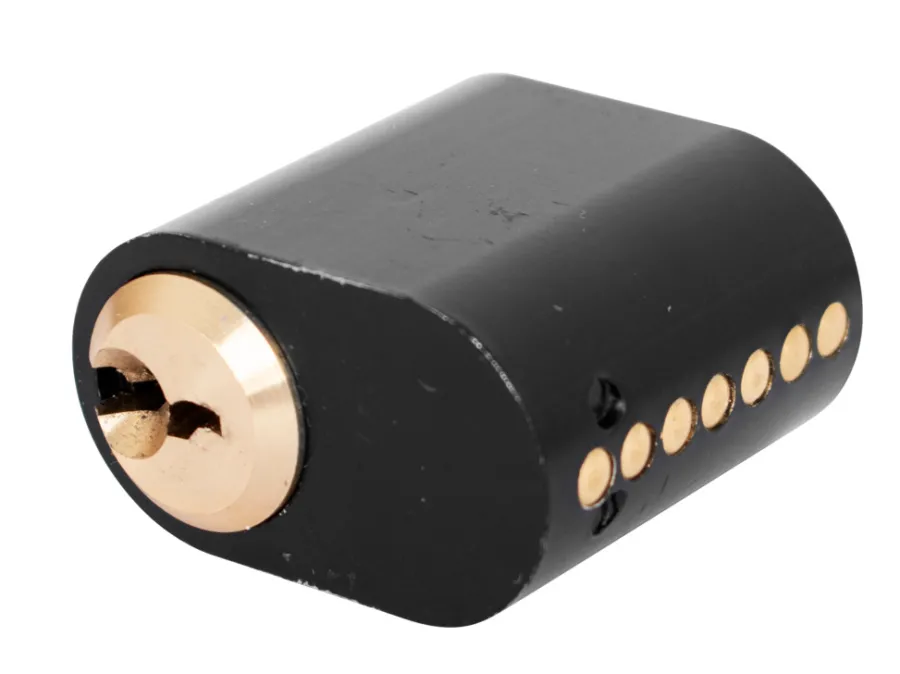 HOME it Dørhåndtag & Nøglecylindre|Cylinder oval 7-stift 2 stk. matsort