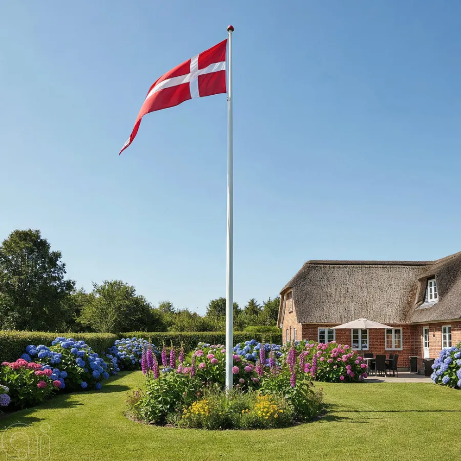 Gamle Danmark Flag & Flagstænger|Dannebrogstander 50 x 200 cm