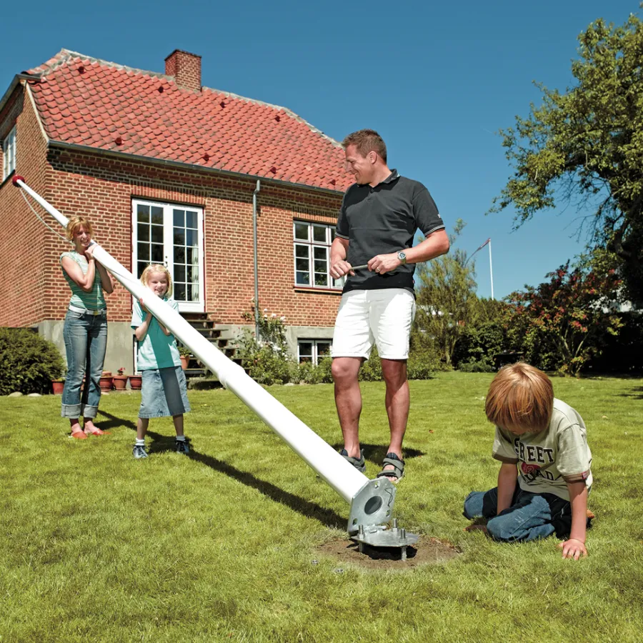 Dano Mast Flag & Flagstænger|flagstang 10 meter m/vippebeslag
