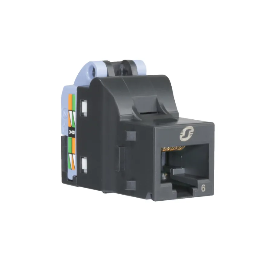 Elworks Data & Netværk|Datakonnektor RJ45 cat. 6 S1 UTP -
