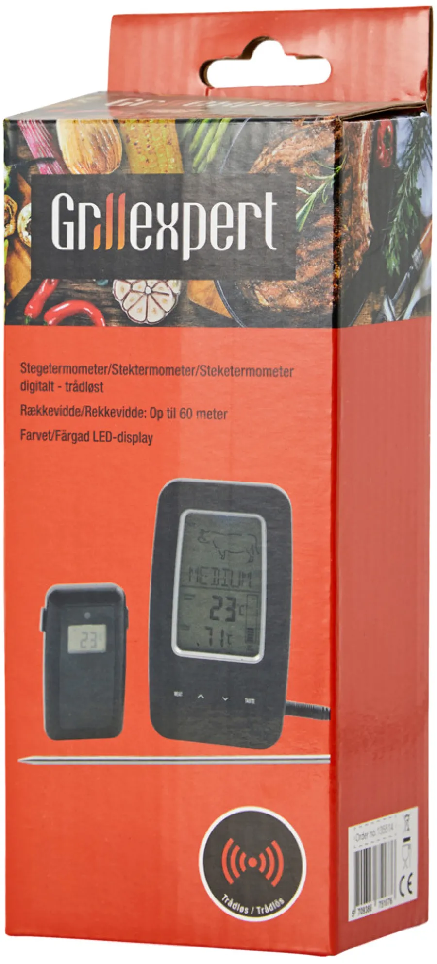 Grillexpert® Grilltilbehør|Digitalt stegetermometer -