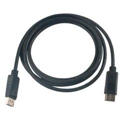 Elworks Kabler & Adaptere|Displayport kabel 2 meter sort -