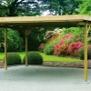 Carporte|Dobbelt Carport 500 x 510 cm