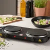 DAY Køkkenudstyr|Dobbelt kogeplade Ø15/Ø18 2500 W -