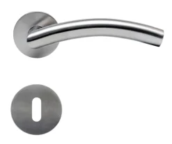 HOME it Dørhåndtag & Nøglecylindre|Dørgreb B-greb Ø19 mm rustfri stål