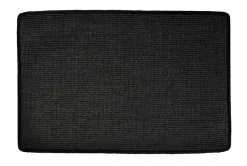 Dørmåtter|Dørmåtte sisal 40 x 60 cm sort