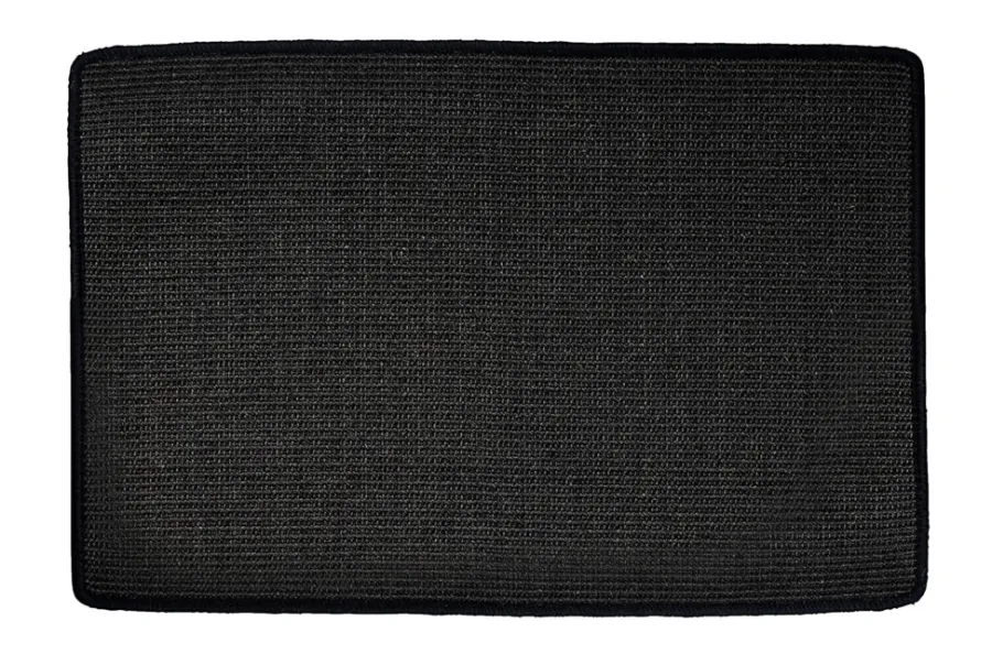 Dørmåtter|Dørmåtte sisal 40 x 60 cm sort