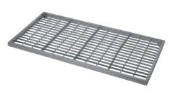 Dørmåtter|Dørrist galvaniseret stål 80 x 40 cm