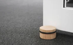 HOME it Dørstoppere|Dørstopper fritstående Ø76 mm egetræ Naturlig eg