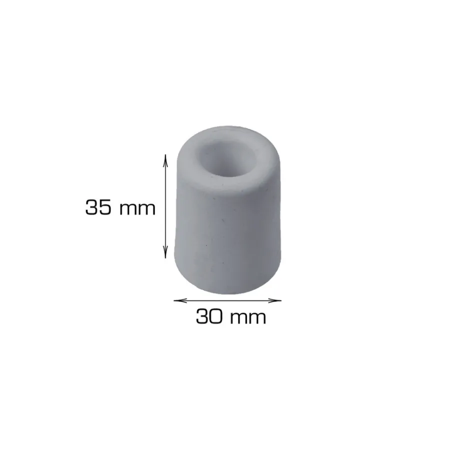 HOME it Dørstoppere|Dørstopper gummi Ø30 x H35 mm