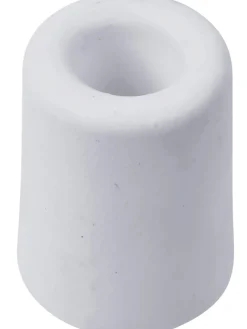 HOME it Dørstoppere|Dørstopper Ø40 x H75 mm hvid plast