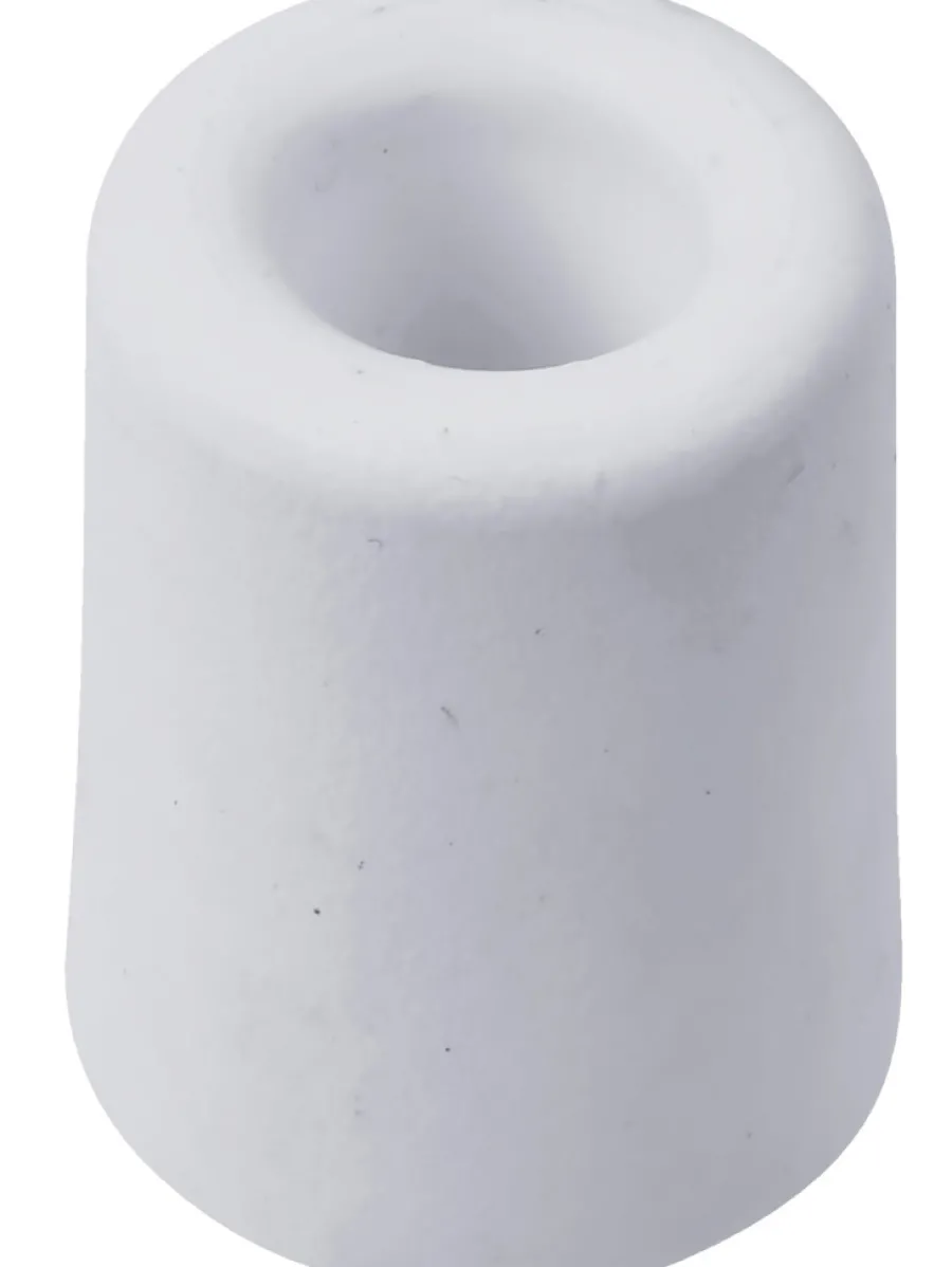 HOME it Dørstoppere|Dørstopper Ø40 x H75 mm hvid plast
