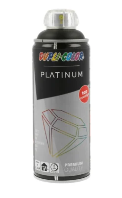 Dupli-Color Spraymaling|Platinum spraymaling mat 400 ml Sort