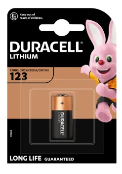 Duracell Batterier|High Power Litium 123 batteri 1-pk.