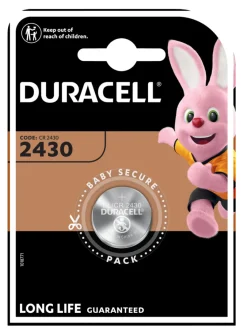Duracell Knapcellebatterier|knapcelle batteri 2430 1-pk.
