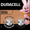 Duracell Knapcellebatterier|knapcellebatteri 2032 2-pk.