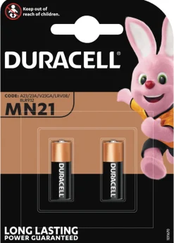 Duracell Batterier|MN21 alkaline batterier 2-pk.