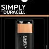 Duracell Batterier|Simply 9 V alkaline batteri 1-pk.