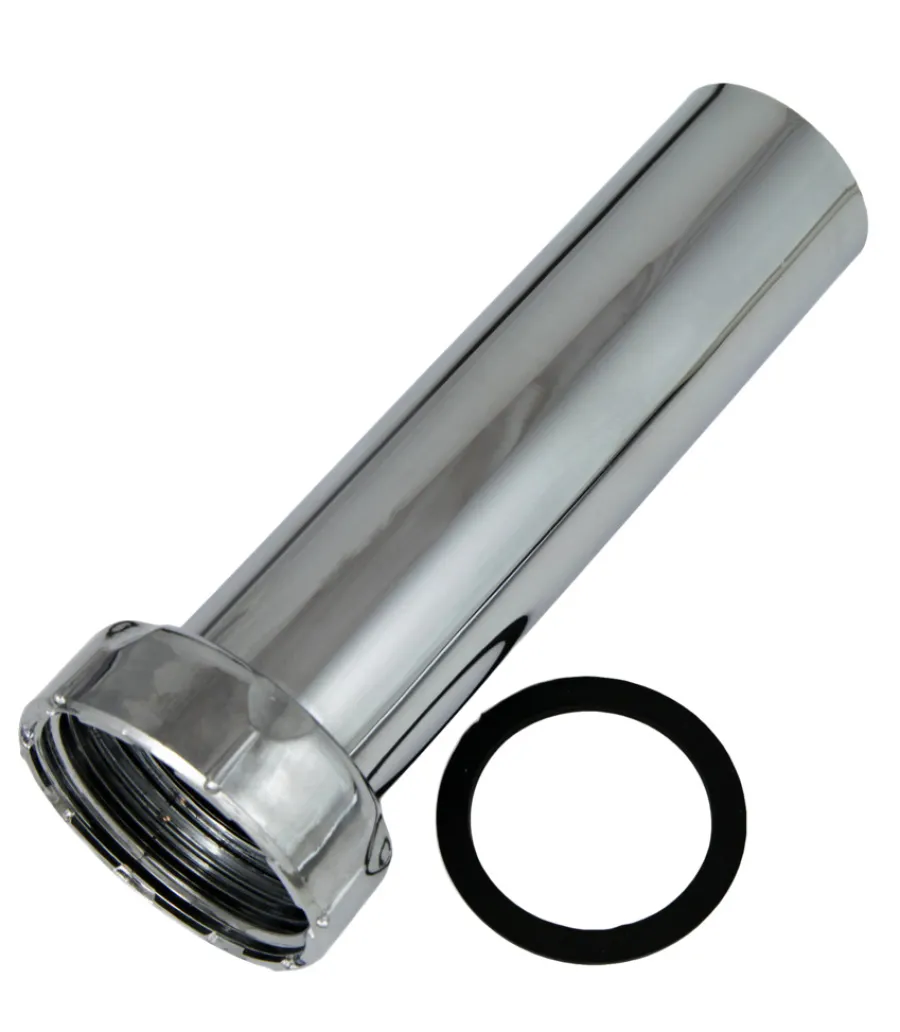 Reservedele Til Håndvaske|Dykrør til pungvandlås krom 1¼" x 32 mm