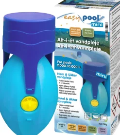 Swim & Fun Poolkemi & Testudstyr|EasyPool Mini poolpleje -