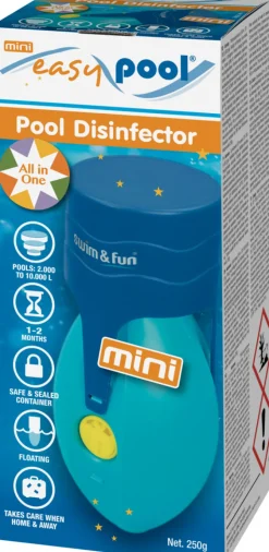 Swim & Fun Poolkemi & Testudstyr|EasyPool Mini poolpleje -