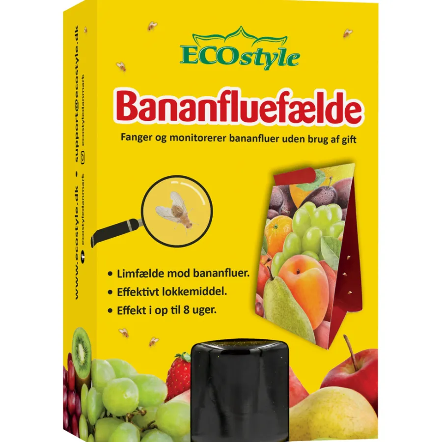 ECOstyle Fælder|Insektmidler|Bananfluefælde limfælde