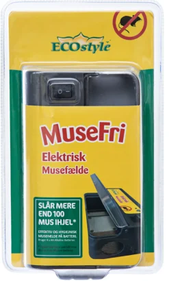 ECOstyle Fælder|MuseFri elektrisk musefælde