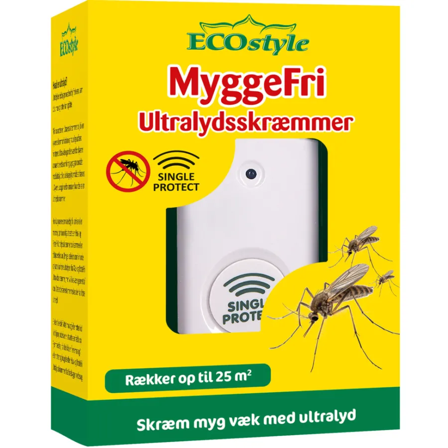 ECOstyle Afskrækningsmidler|MyggeFri ultralydsskræmmer