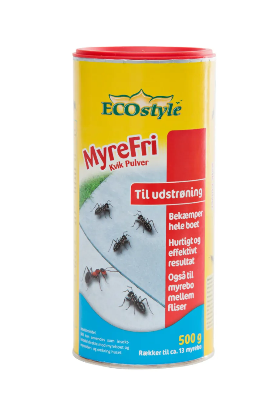 ECOstyle Insektmidler|MyreFri Kvik Pulver til udstrøning 500 g