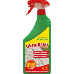 ECOstyle Ukrudtsmidler|UkrudtsFri KVIK Klar-til-brug 750 ml
