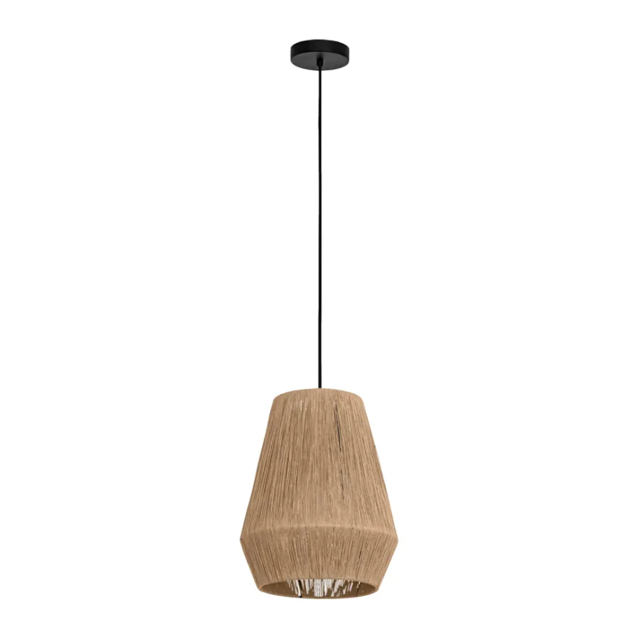 Eglo Loftlamper|Alderney pendel Ø30 cm natur/sort