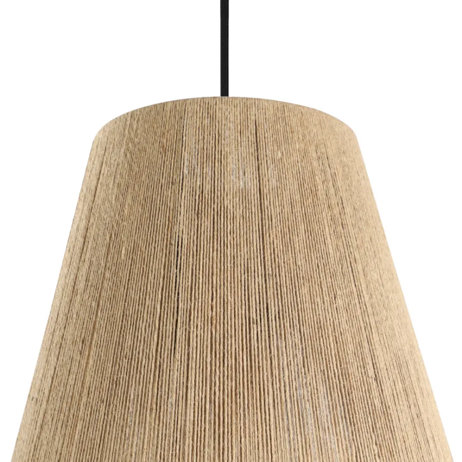 Eglo Loftlamper|Alderney pendel Ø30 cm natur/sort