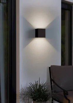 Eglo Udendørslamper|Calpino 3 væglampe Sort