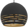 Eglo Loftlamper|Camastra pendel Ø22,5 cm sort/guld