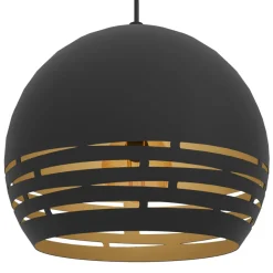 Eglo Loftlamper|Camastra pendel Ø22,5 cm sort/guld