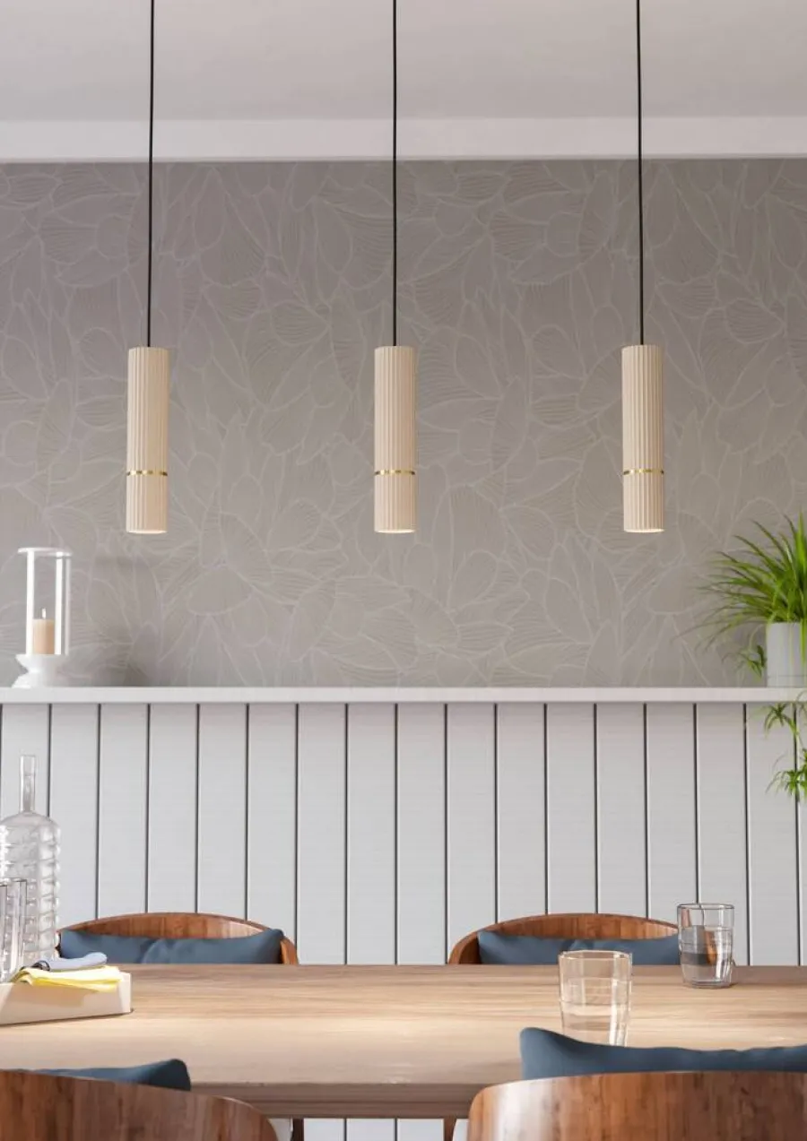 Eglo Loftlamper|Caminia langbordspendel sand 77 x 110 cm