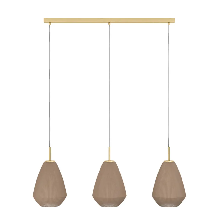 Eglo Loftlamper|Caprarola langbordspendel sand 90 x 110 cm