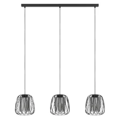 Eglo Loftlamper|Floresta langbordspendel sort/glas